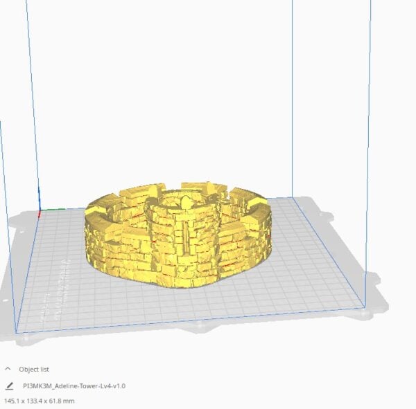 3d print file Adeline Tower