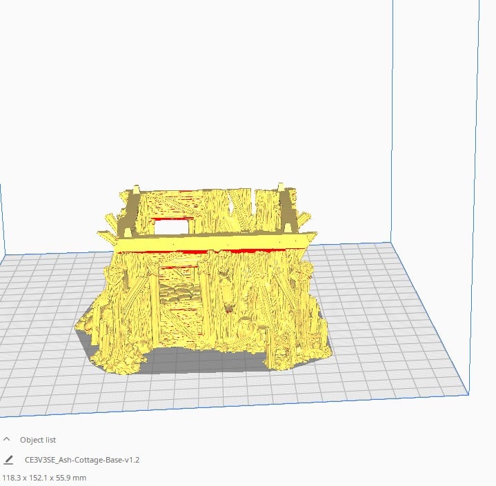 Ash's Cottage Measurements
