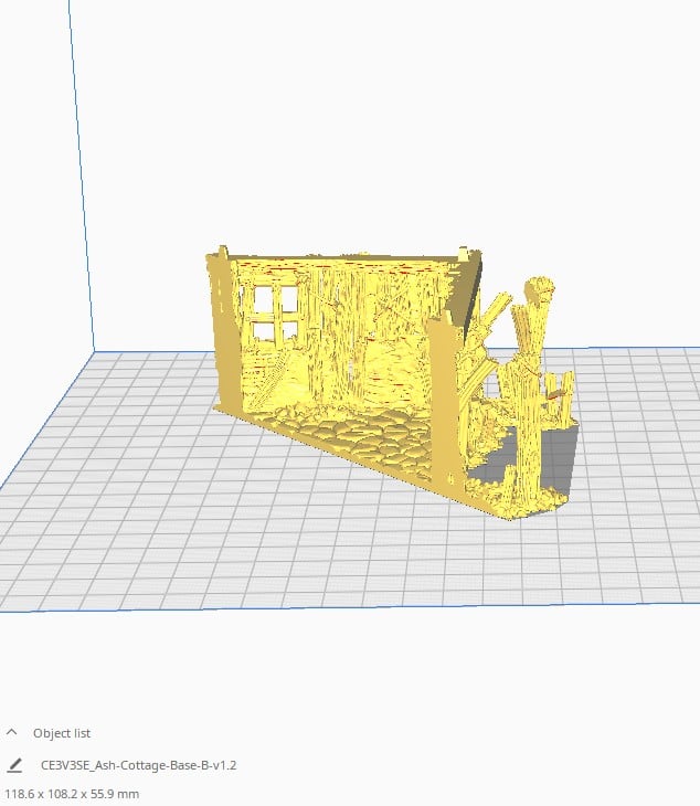 Ash's Cottage Measurements