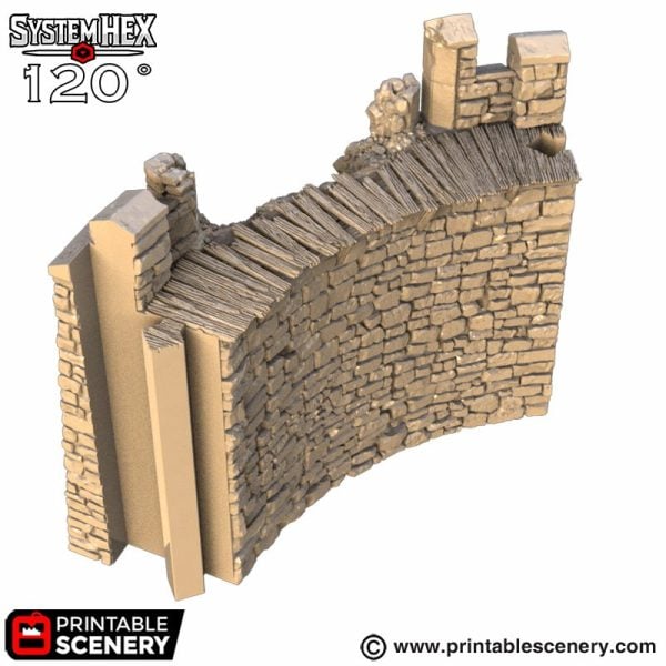Bowmans Battlement Ruined STL