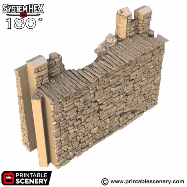 Bowmans Battlement Ruined STL