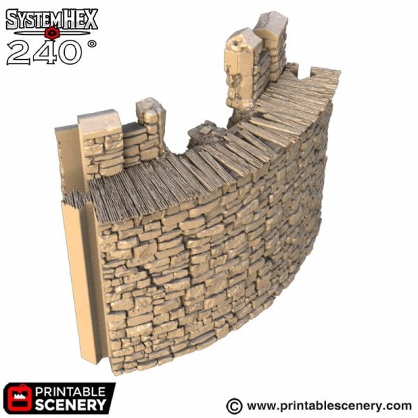 Bowmans Battlement Ruined STL
