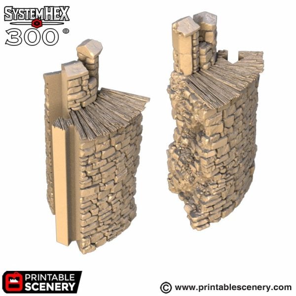 Bowmans Battlement Ruined STL