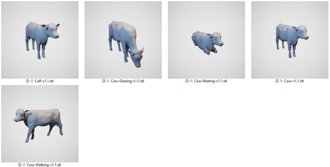 Cattle STL