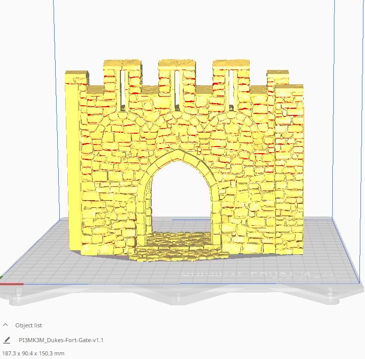 Dukes Fort Measurement