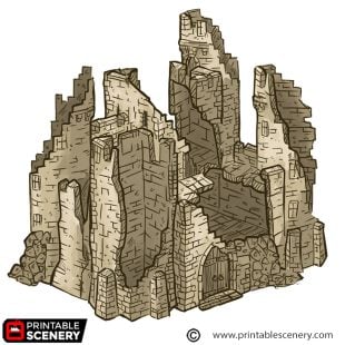 Duke's Fort ruined