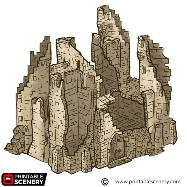 Duke's Fort ruined