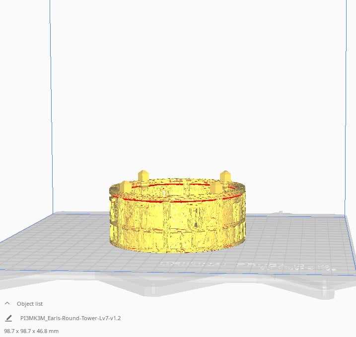 Earls Round Tower Measurement