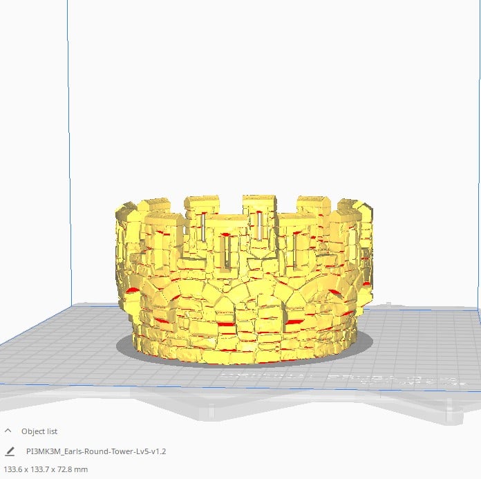 Earls Round Tower Measurement