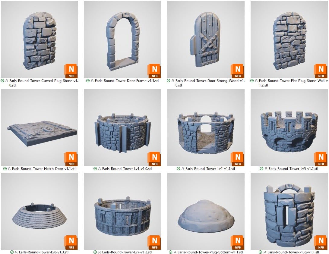 Earls Round Tower Reference