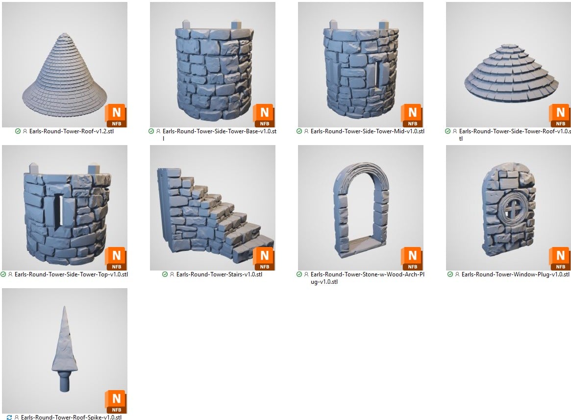 Earls Round Tower Reference