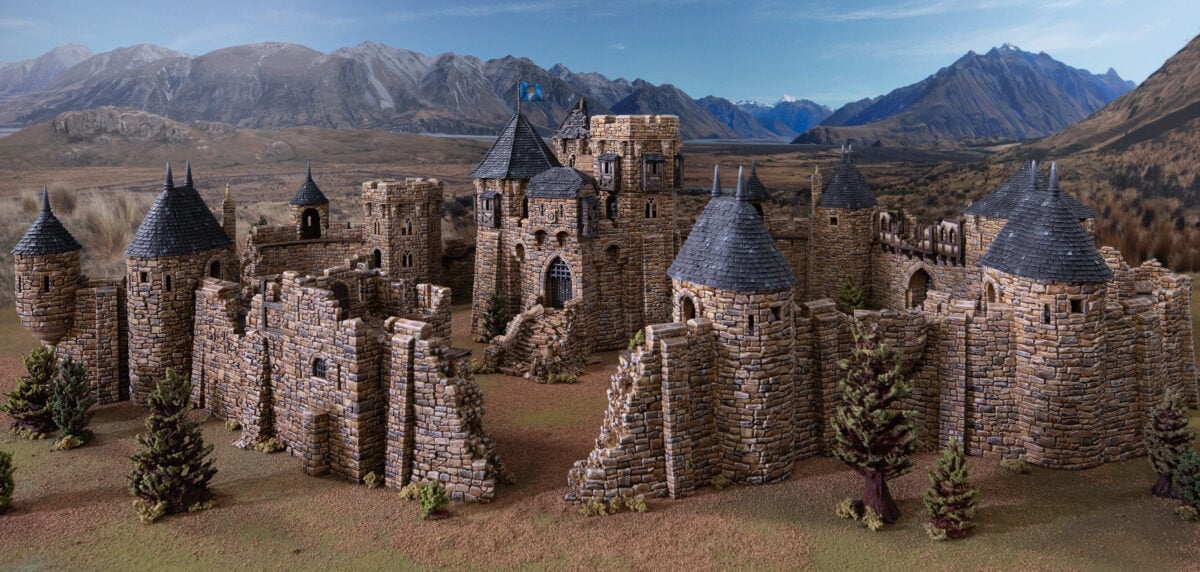 HEX Castle Throne and ash footer