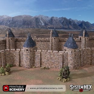 HEX Castle Oval Bastions