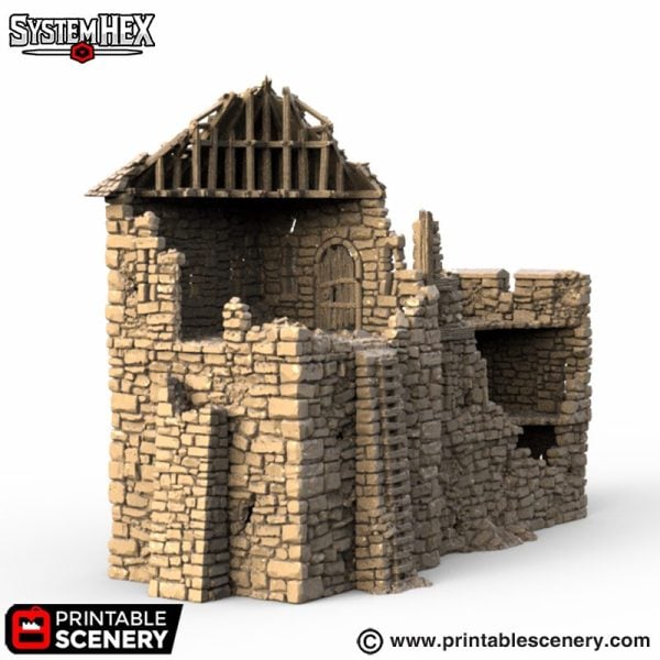 HEX Castle Ruined Barracks