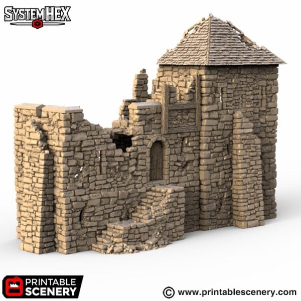 HEX Castle Ruined Barracks