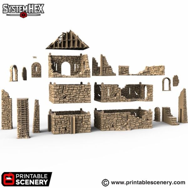 HEX Castle Ruined Barracks