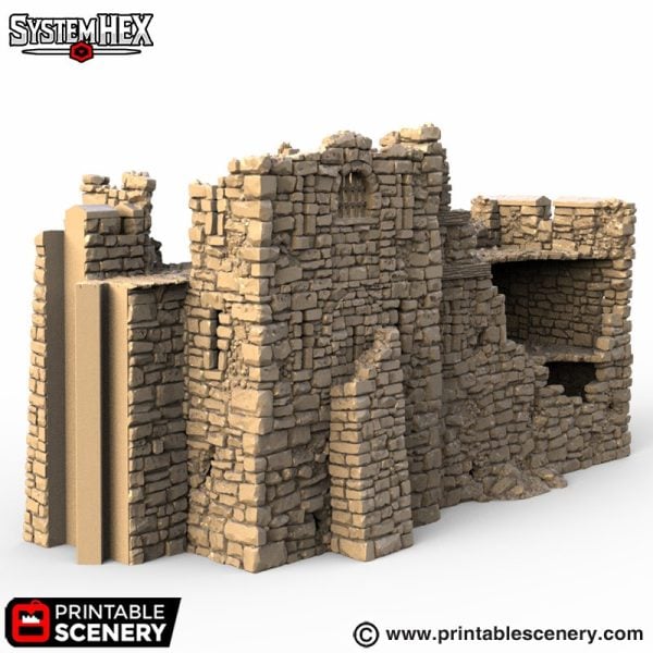 HEX Castle Ruined Barracks