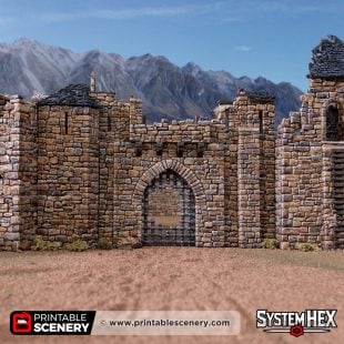 HEX Castle Ruined Gatehouse