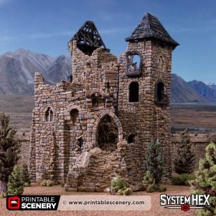 HEX Castle Ruined Kings Keep