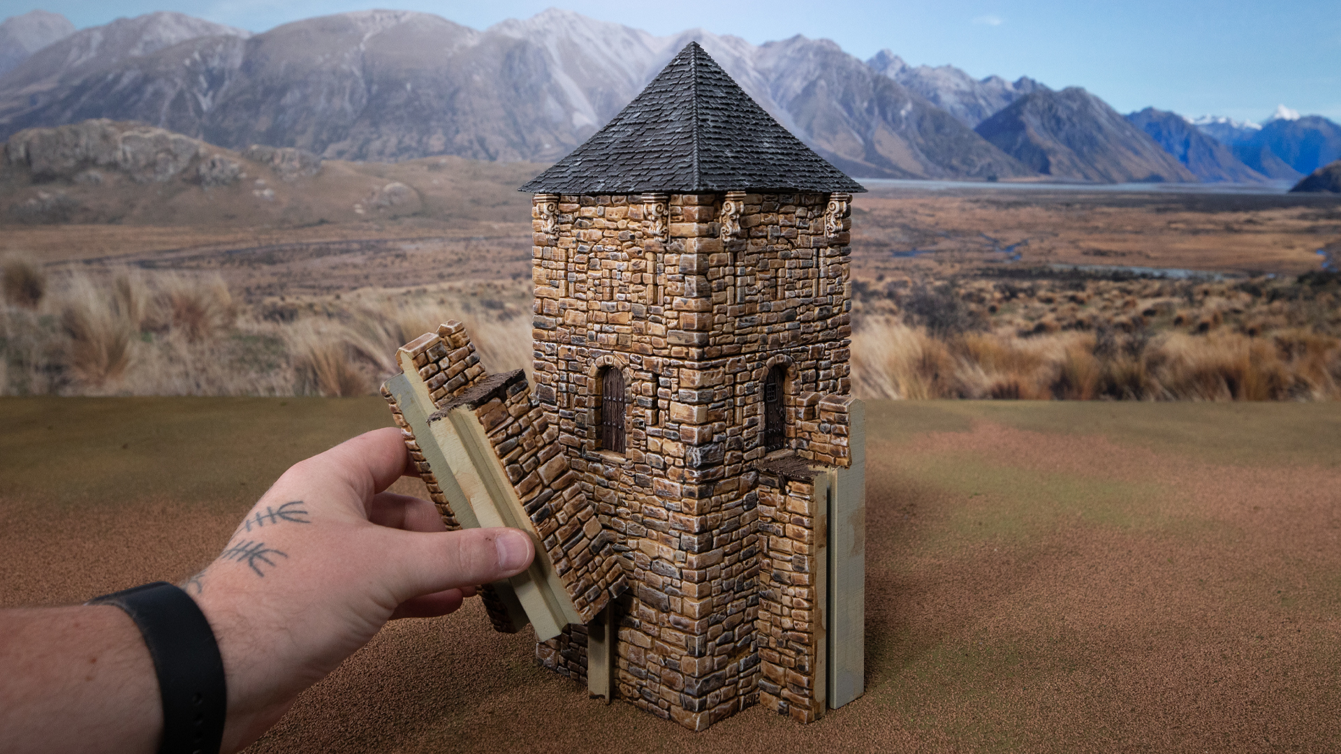 Corner bastion