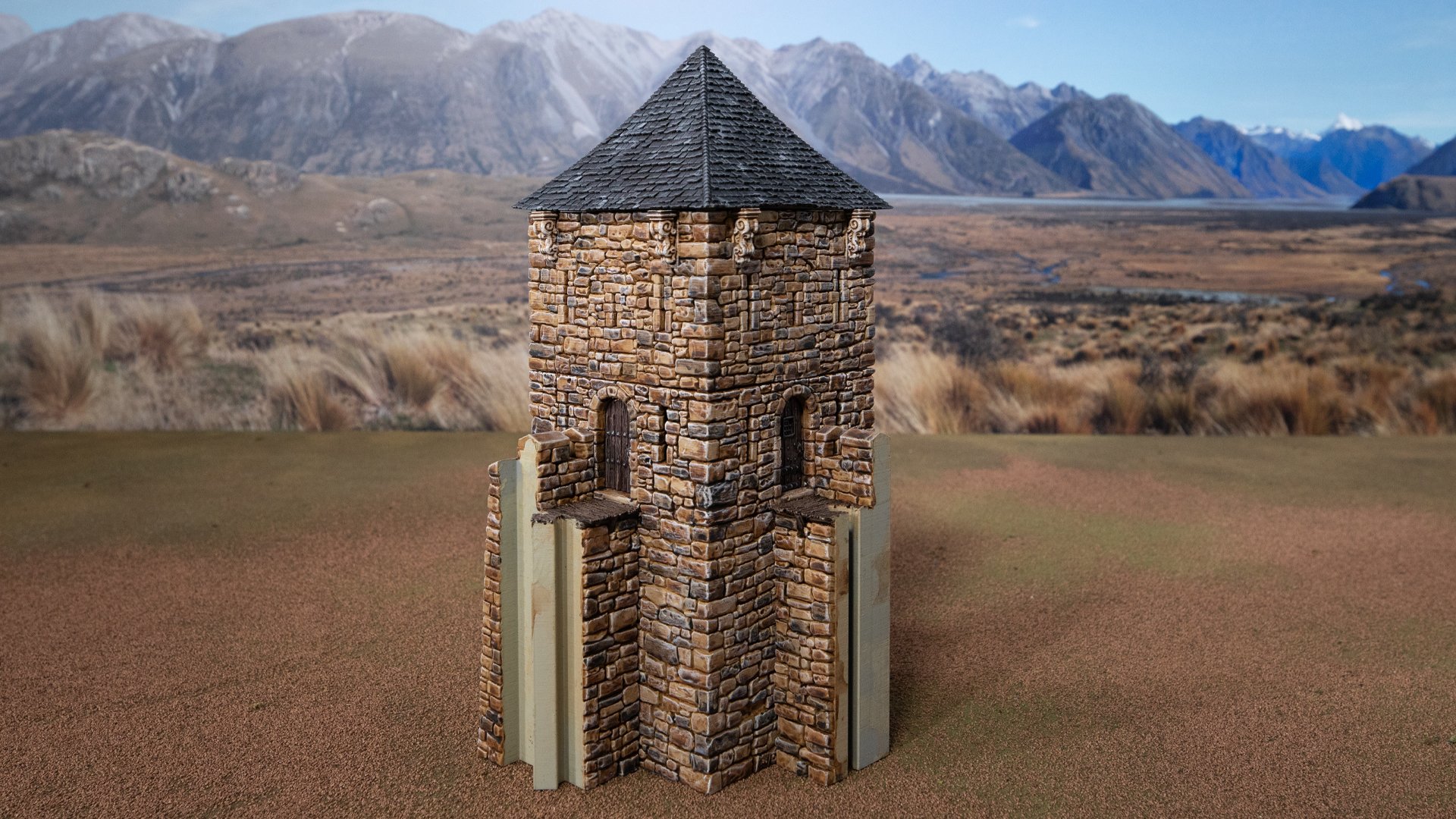 Corner bastion