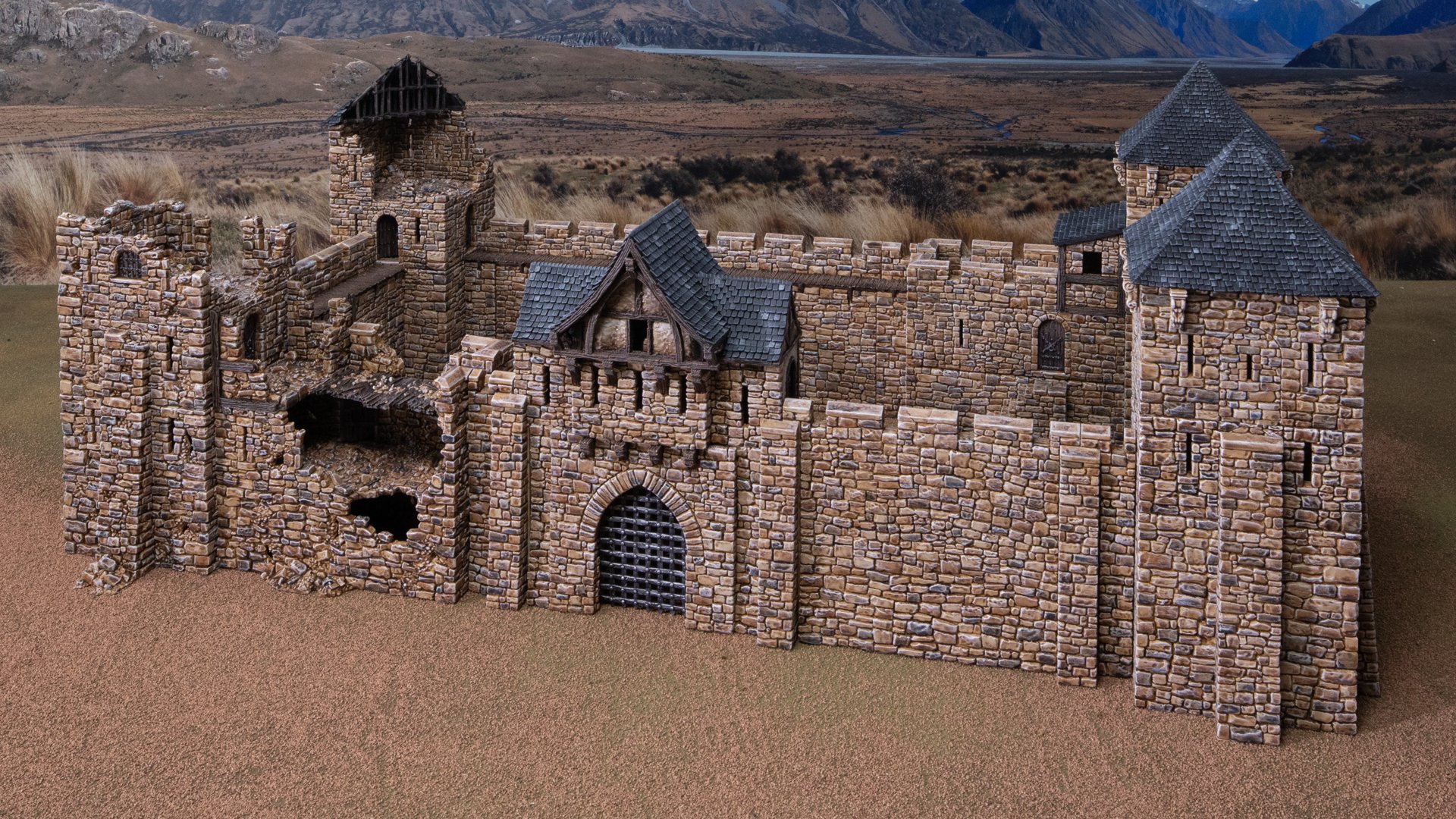 Square castle complete