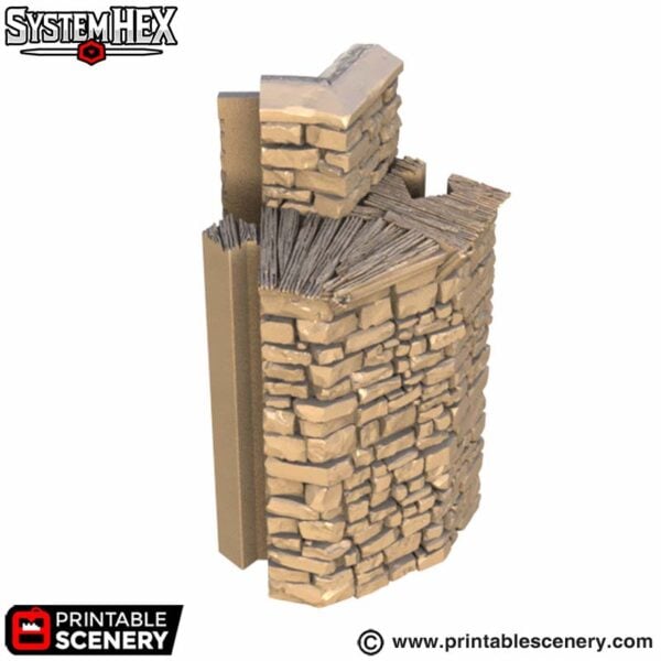 Horseshoewall adaptor STL