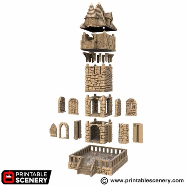 Millbury Tower STL