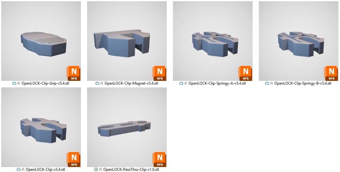 OpenLOCK Clips