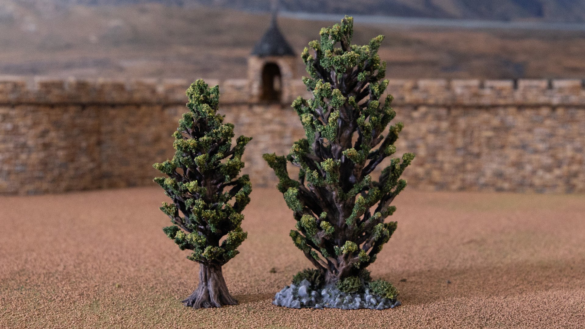 Painting Pine trees Header