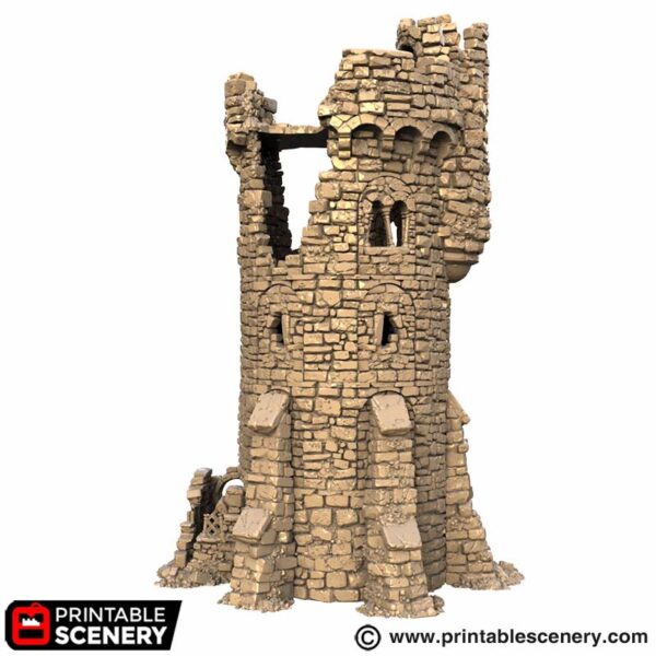 Ruined Adeline Tower STL