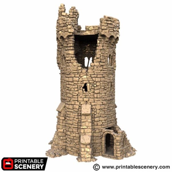 Ruined Adeline Tower STL