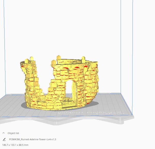 Ruined Adeline Tower STL