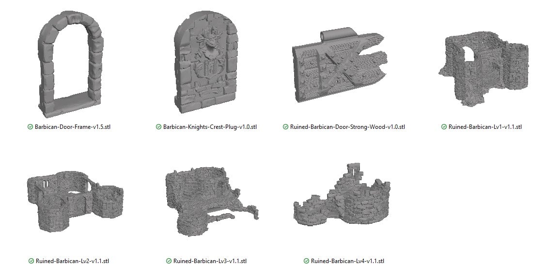 Ruined Barbican Reference
