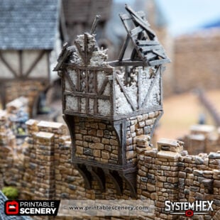 Ruined Battlement Hut