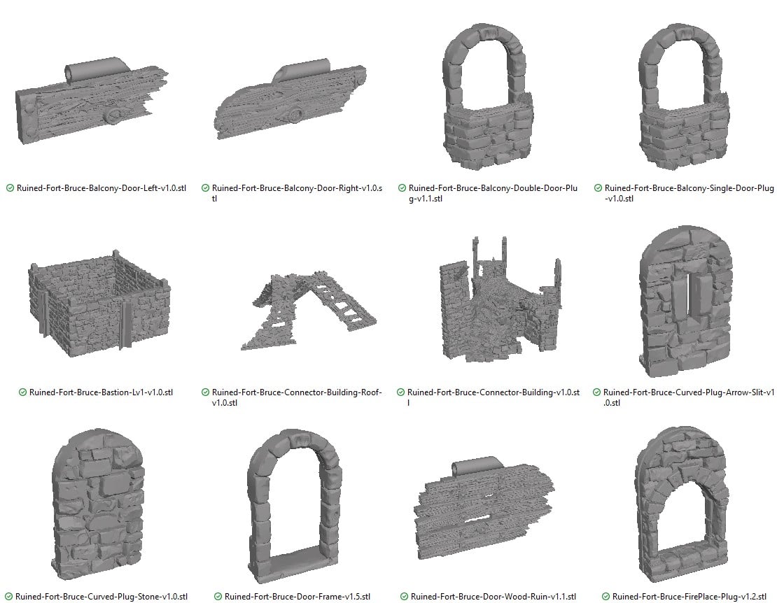 Ruined Fort Bruce Reference 1