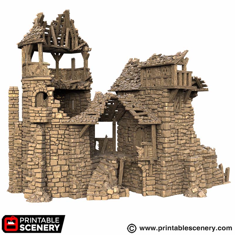 Ruined Fort Bruce STL