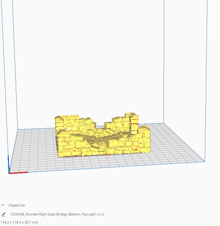 Ruined High Gate Bridge Measurement