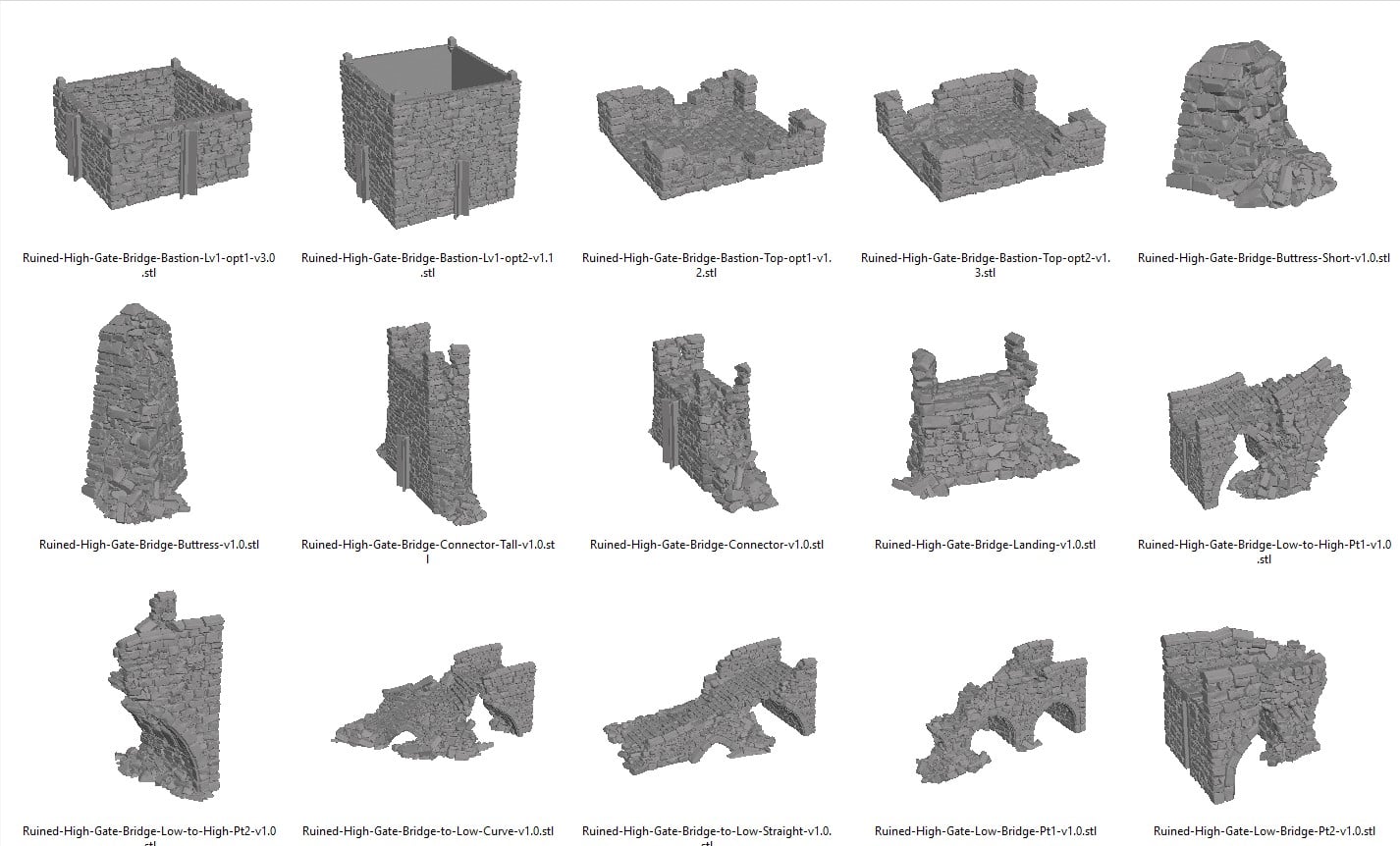 Ruined High Gate Bridge Reference