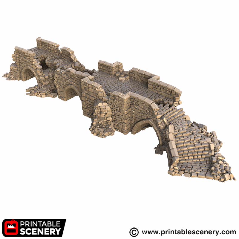 Ruined High Gate Bridge STL