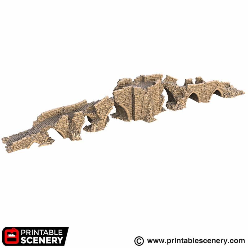 Ruined High Gate Bridge STL