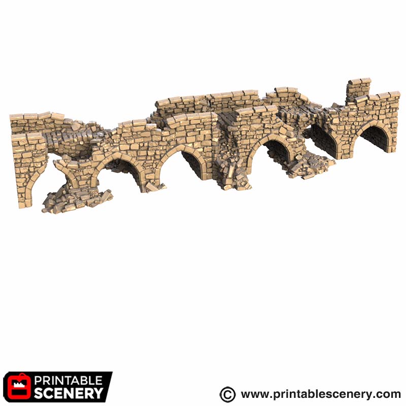 Ruined High Gate Bridge STL