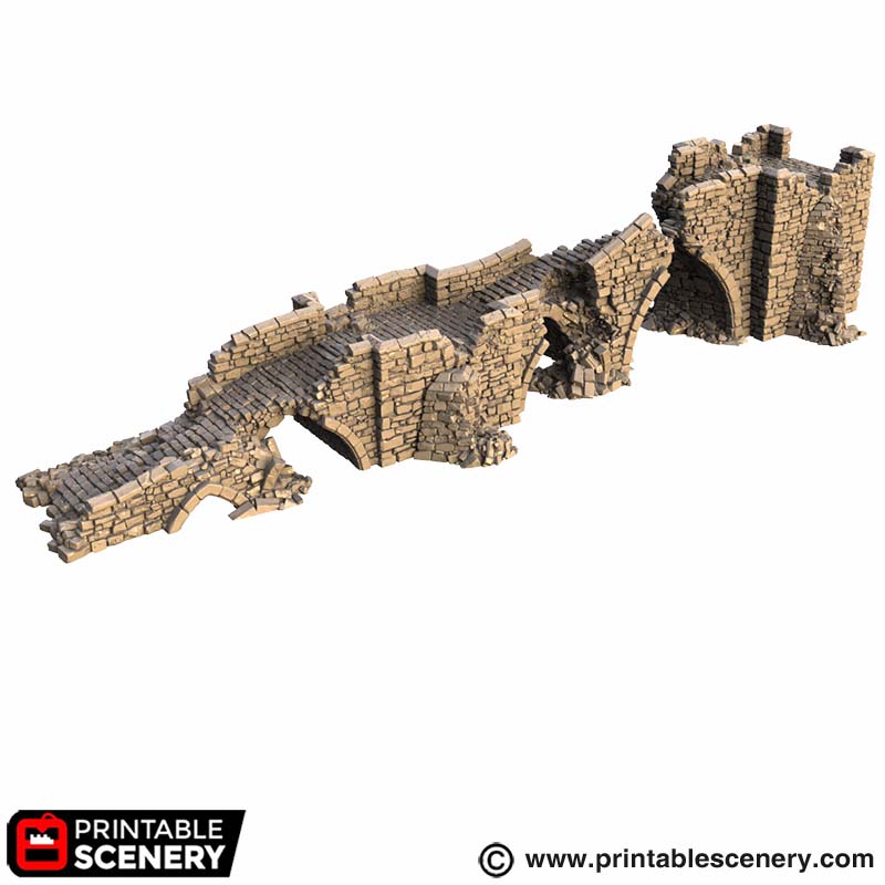 Ruined High Gate Bridge STL