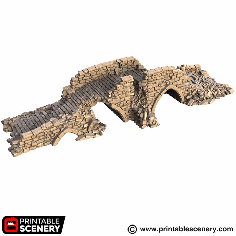 Ruined High Gate Bridge STL