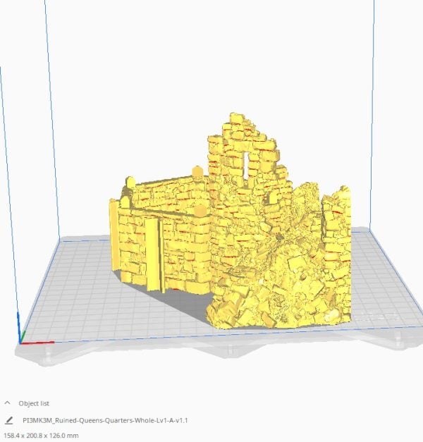 Ruined Queens Quarters Measurement