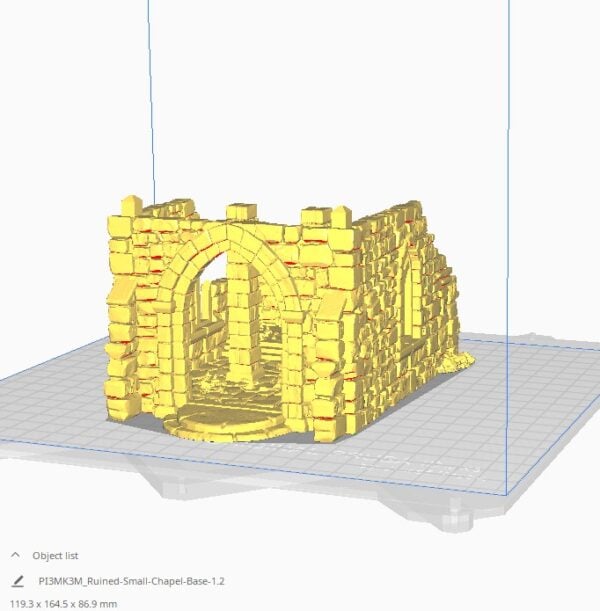 Ruined Small Chapel Measurement