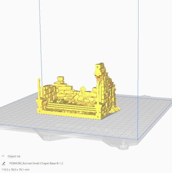 Ruined Small Chapel Measurement