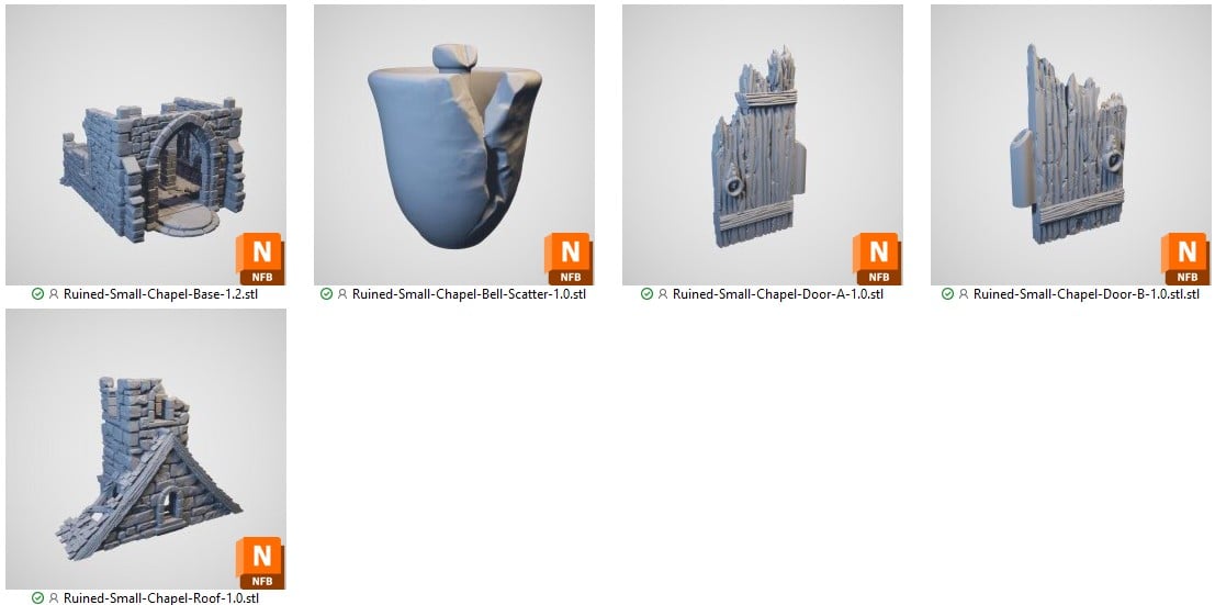Ruined Small Chapel Reference