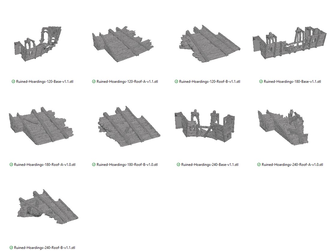 Ruined Wall Hoardings Reference