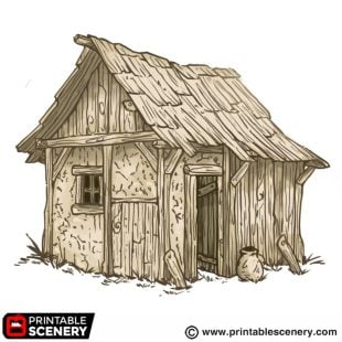 Shanty House 1 STL
